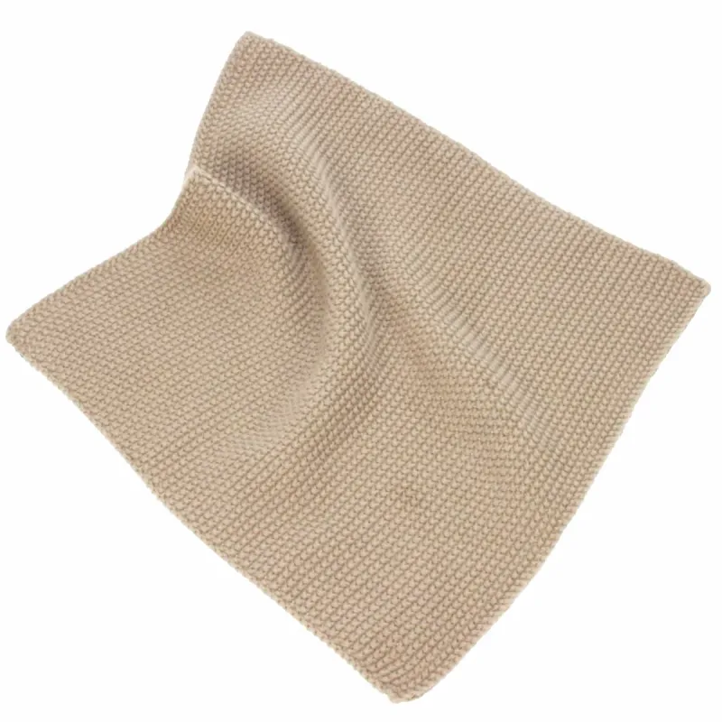 doekje gebreid bruin